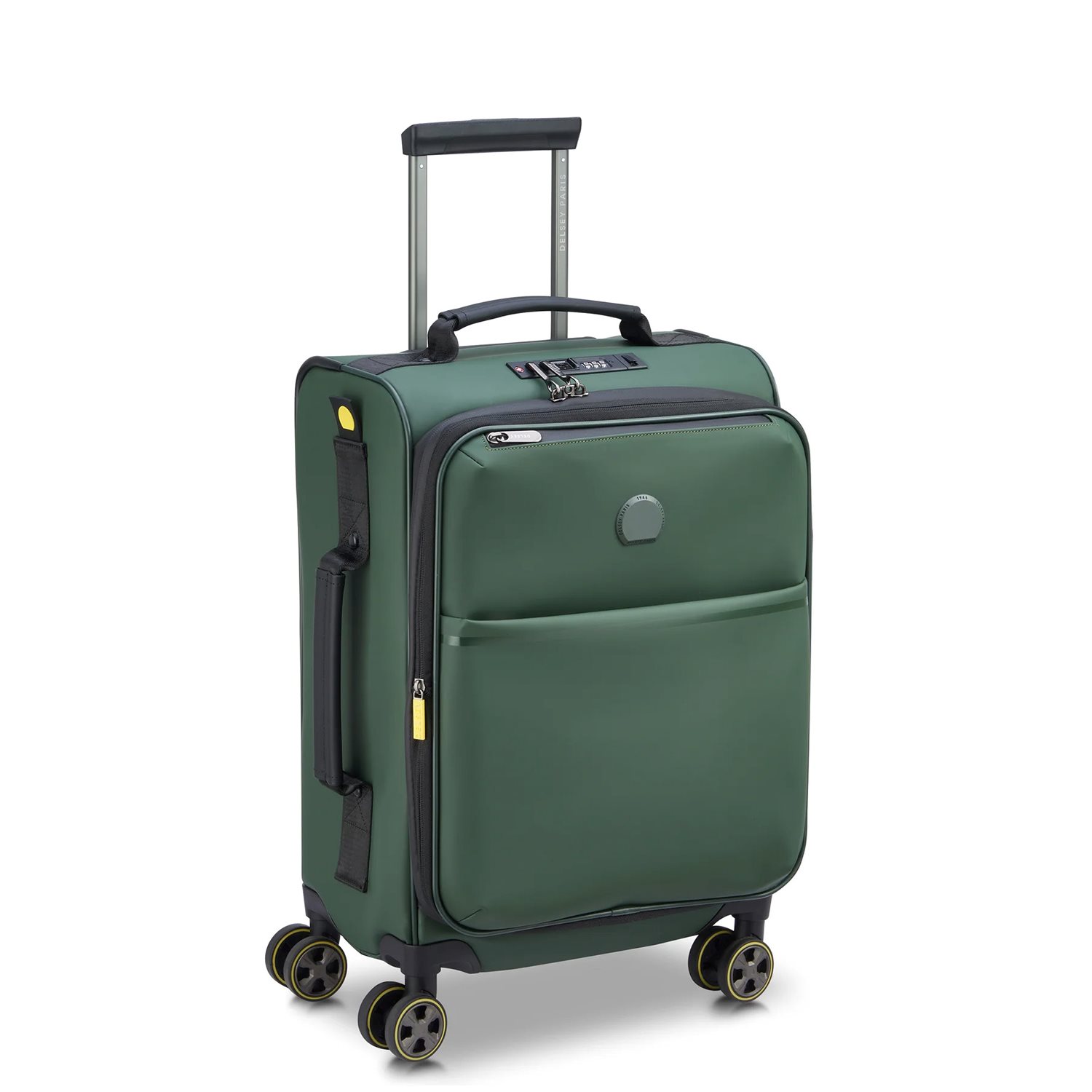 Delsey Turenne Soft Cabin Trolley S Expandable dark green