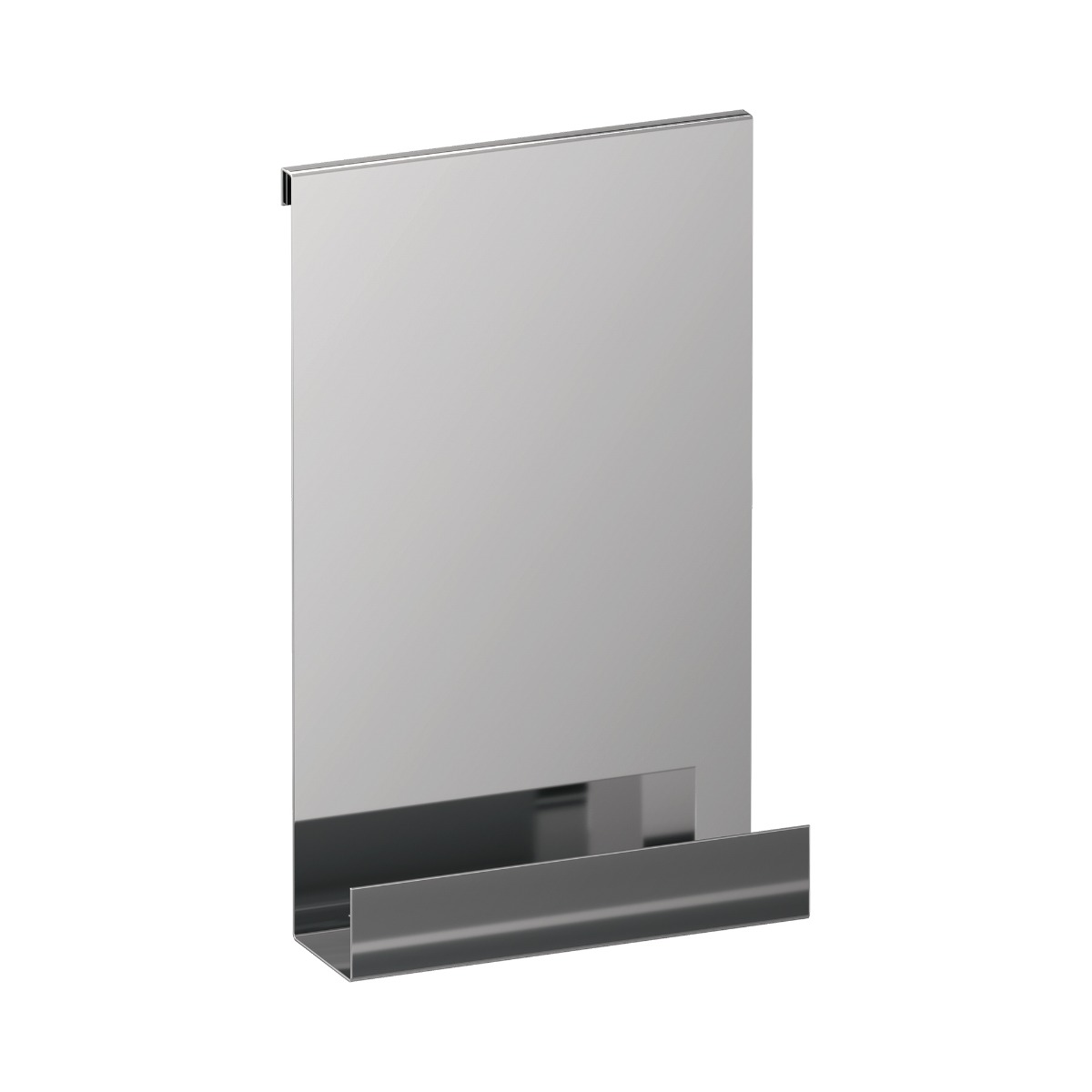 Brauer Chrome Edition doucherek hangend met glasklem chroom