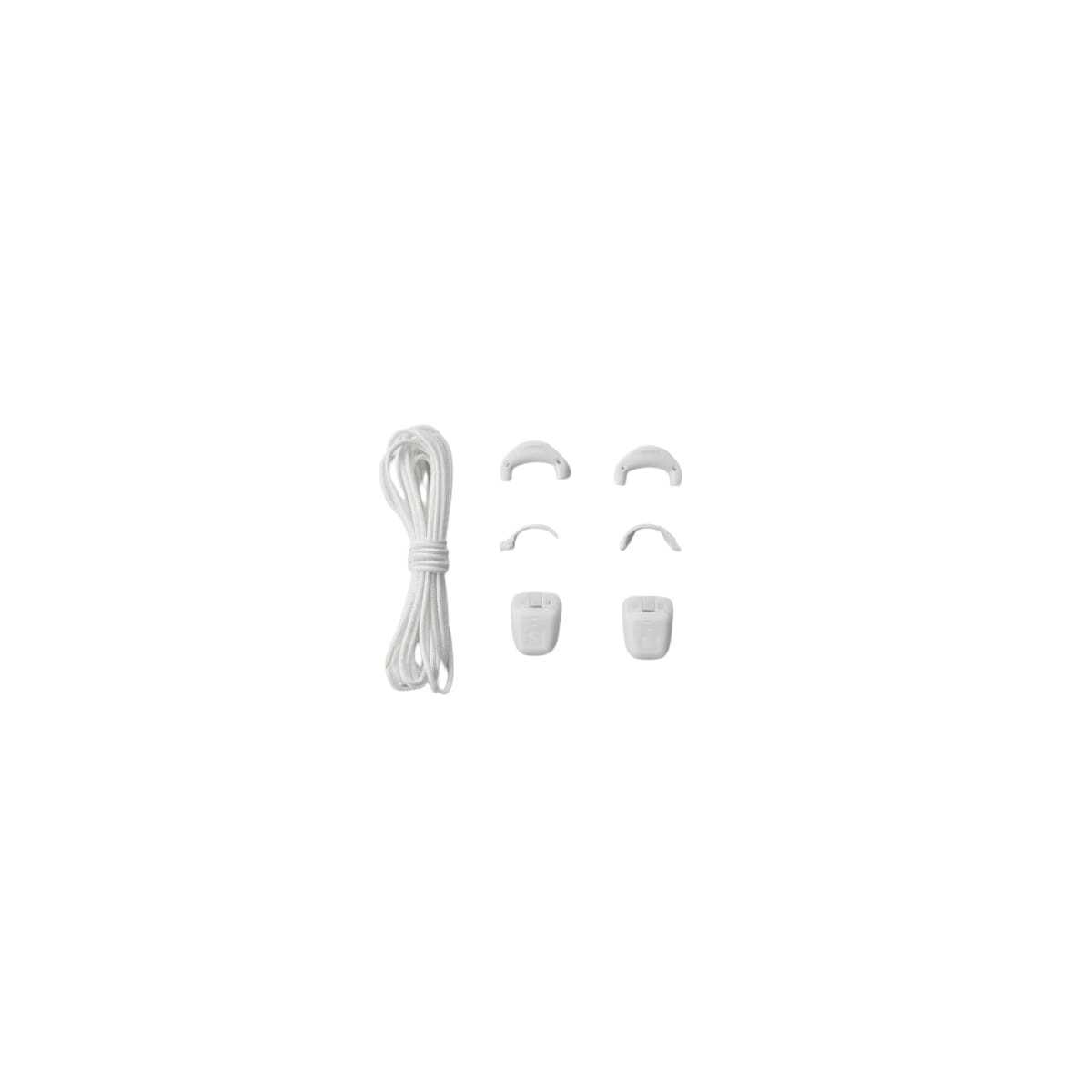 Salomon Quicklace skolisser, 2 par Hvit S