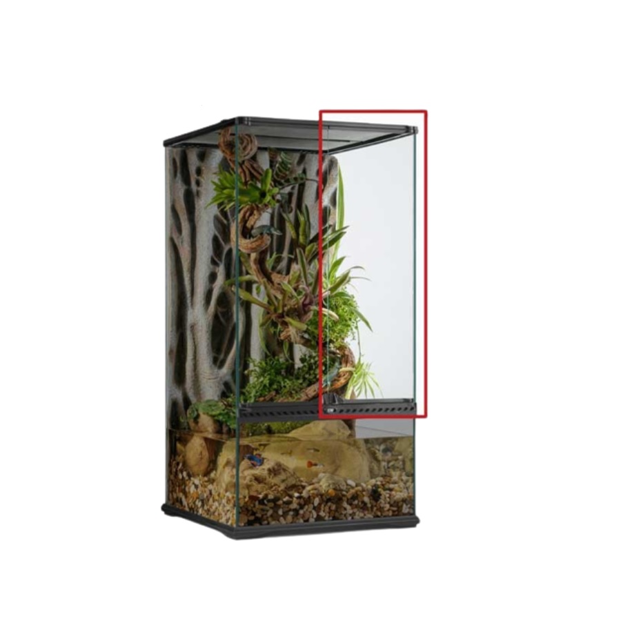 Porta Exo-Terra para Paludário Der.PT2606