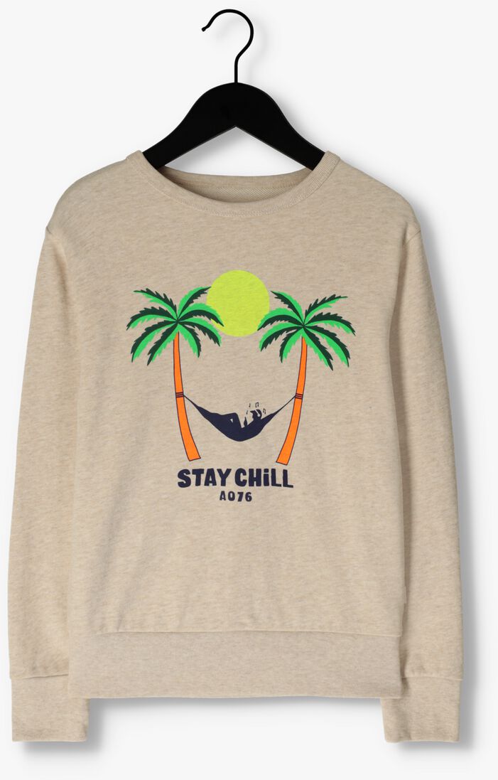 AO76 beige ao76 sweater tom sweater stay chill