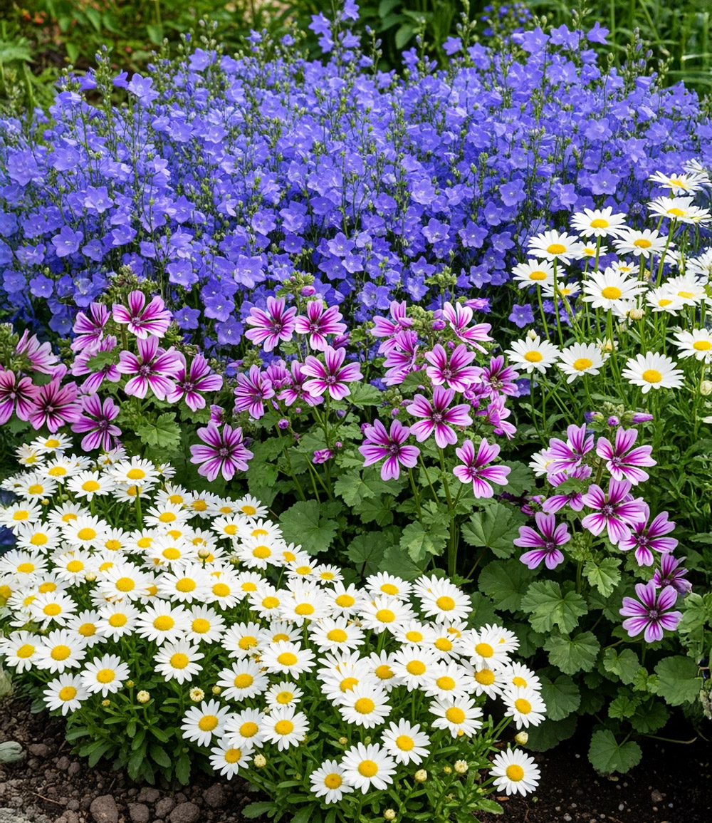 Staudenbeet 'Landhausgarten'