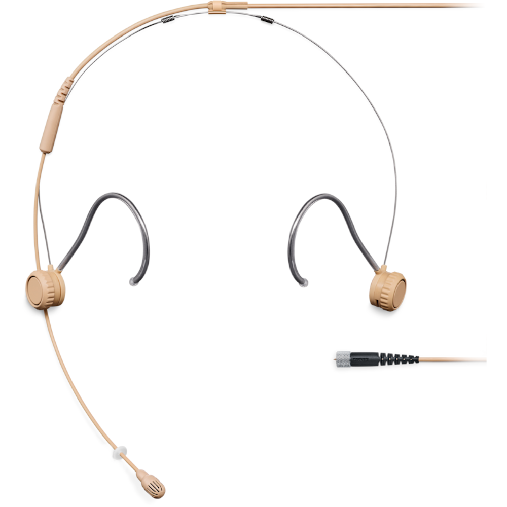 Shure TwinPlex TH53T/O-MDOT omnidirectionele headset (MDOT, beige)