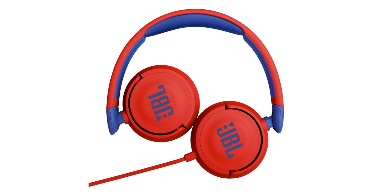 JBLJR310 on-ear hoofdtelefoon  (Rood/donkerblauw)