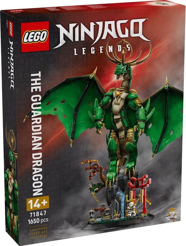 LEGO - Ninjago 71847 - Bouwset - Drakenbewaker - Multikleur - Plastic