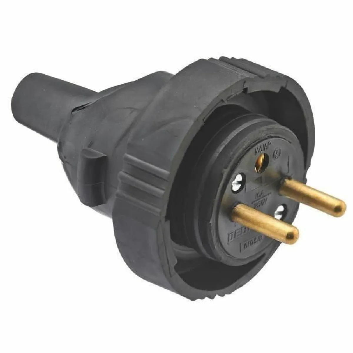 DEBFLEX Fiche mâle 2P+T 16A