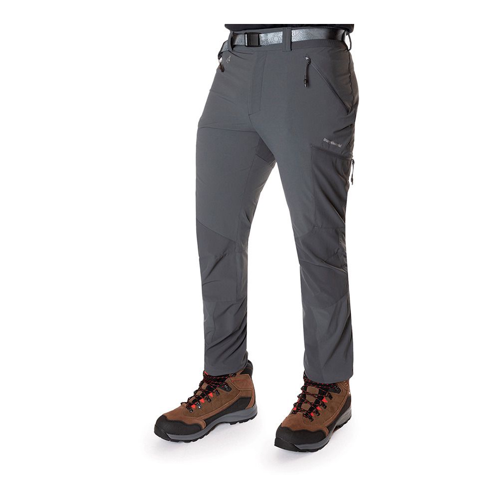 Trangoworld MALMO - Pantalon Homme dark shadow