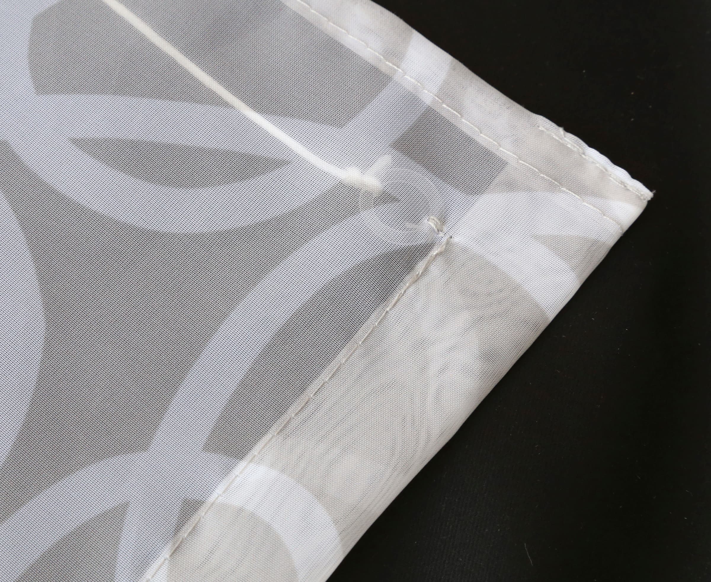 my home Raffrollo »Tanaro« mit Schlaufen Halbtransparent, Voile, Polyester