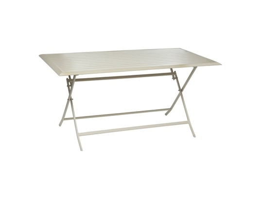 HESPERIDE - Table pliante Table de jardin pliante azua en aluminium - 6 places