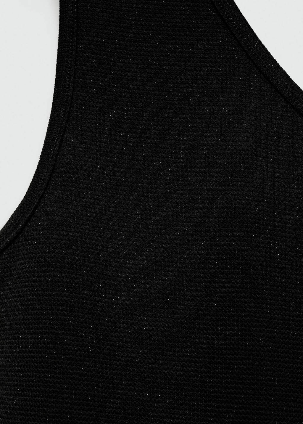 MANGO TEEN off shoulder top zwart