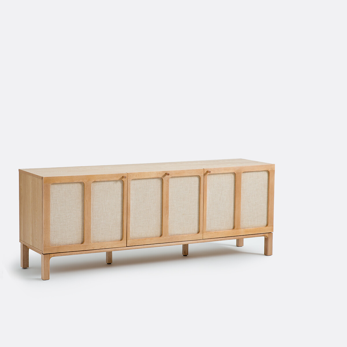 LA REDOUTE INTERIORS<br>Armário para TV e Hi-Fi, freixo e linho Esmara