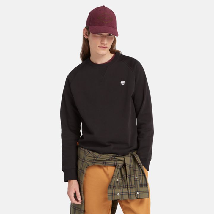 Moletom Exeter River Crewneck Masculino na cor Preta