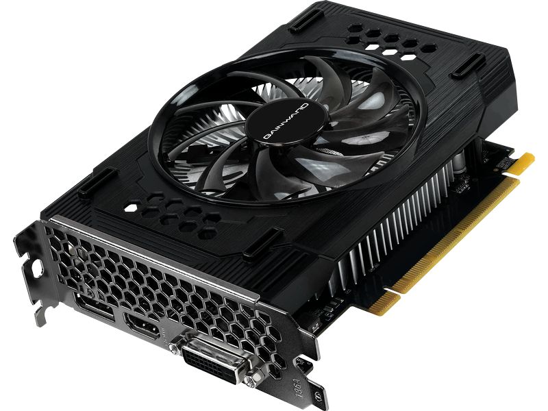 Gainward Grafikkarte GeForce RTX 3050 Pegasus 6 GB Gamer-Grafikkarte mit 6 GB GDDR6-Speicher, ermöglicht Auflösungen bis zu 8k