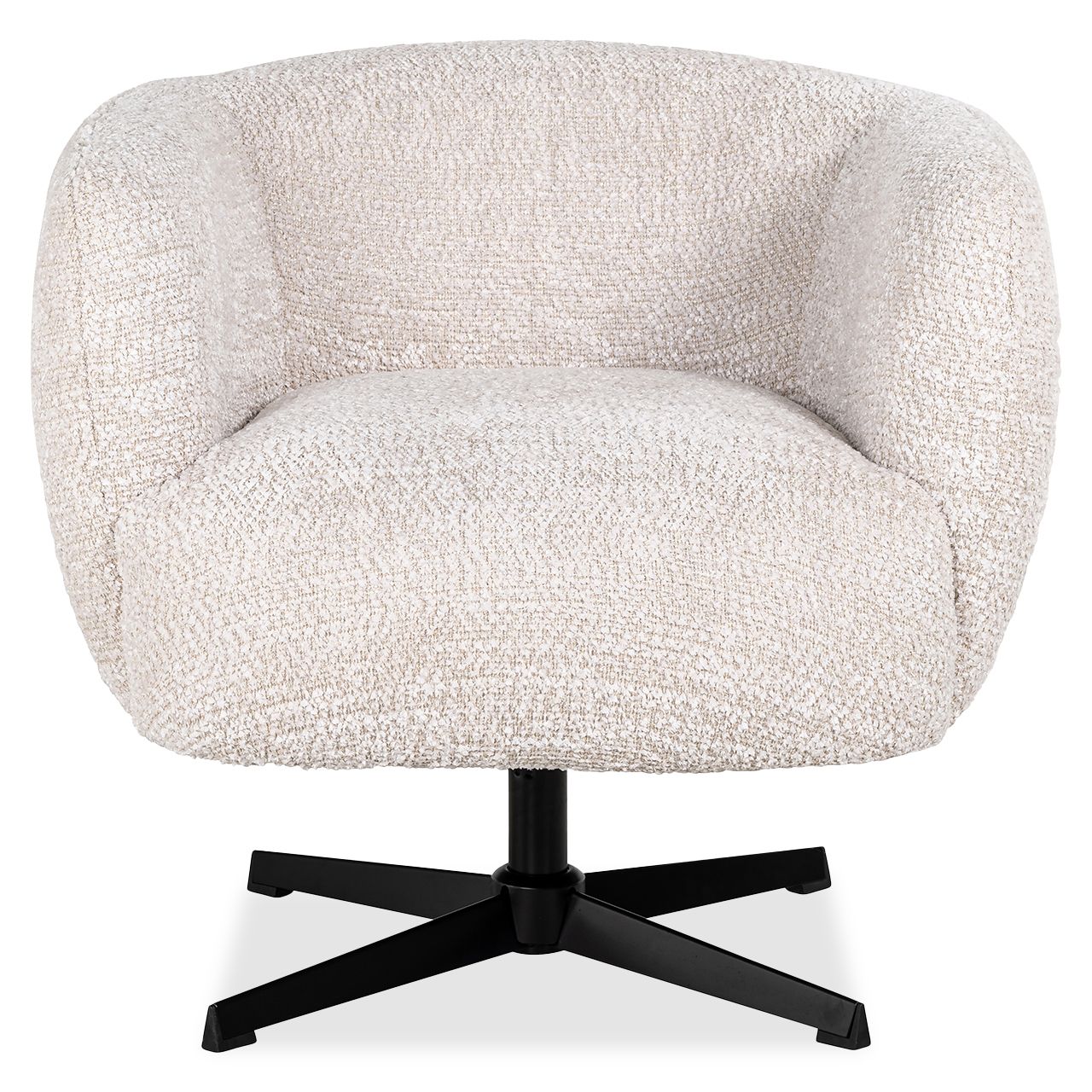 Draaifauteuil S4613 Lovely Cream Estelle B80 x D80 x H75 cm