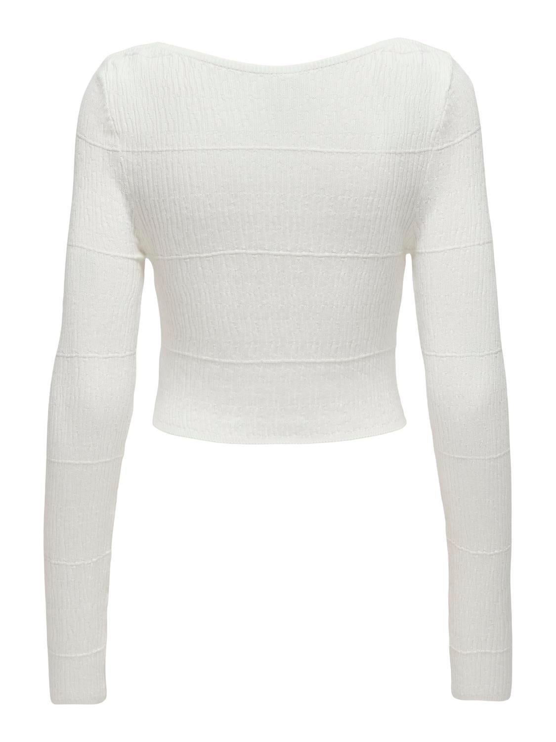 ONLAMOUR Strickpullover Cloud Dancer