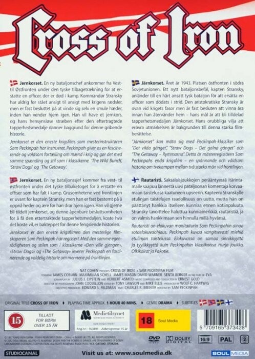 Jernkorset / Cross Of Iron - DVD