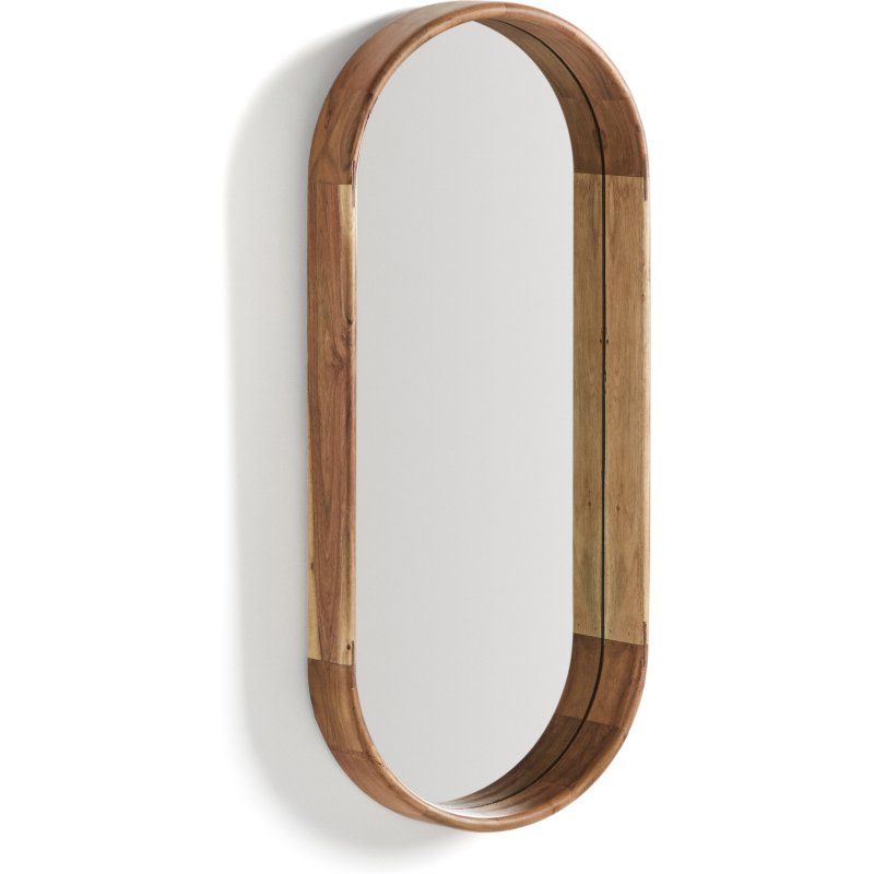 Miroir Berale en bois d’acacia 76 x 33 cm