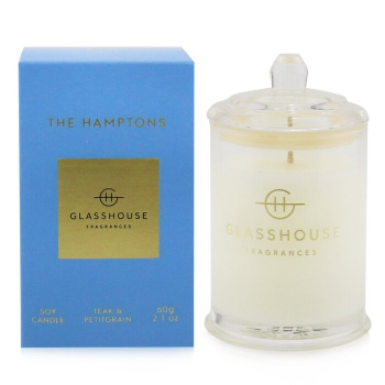 Glasshouse Glasshouse Triple Scented Soy Candle - The Hamptons (Teak & Petitgrain)