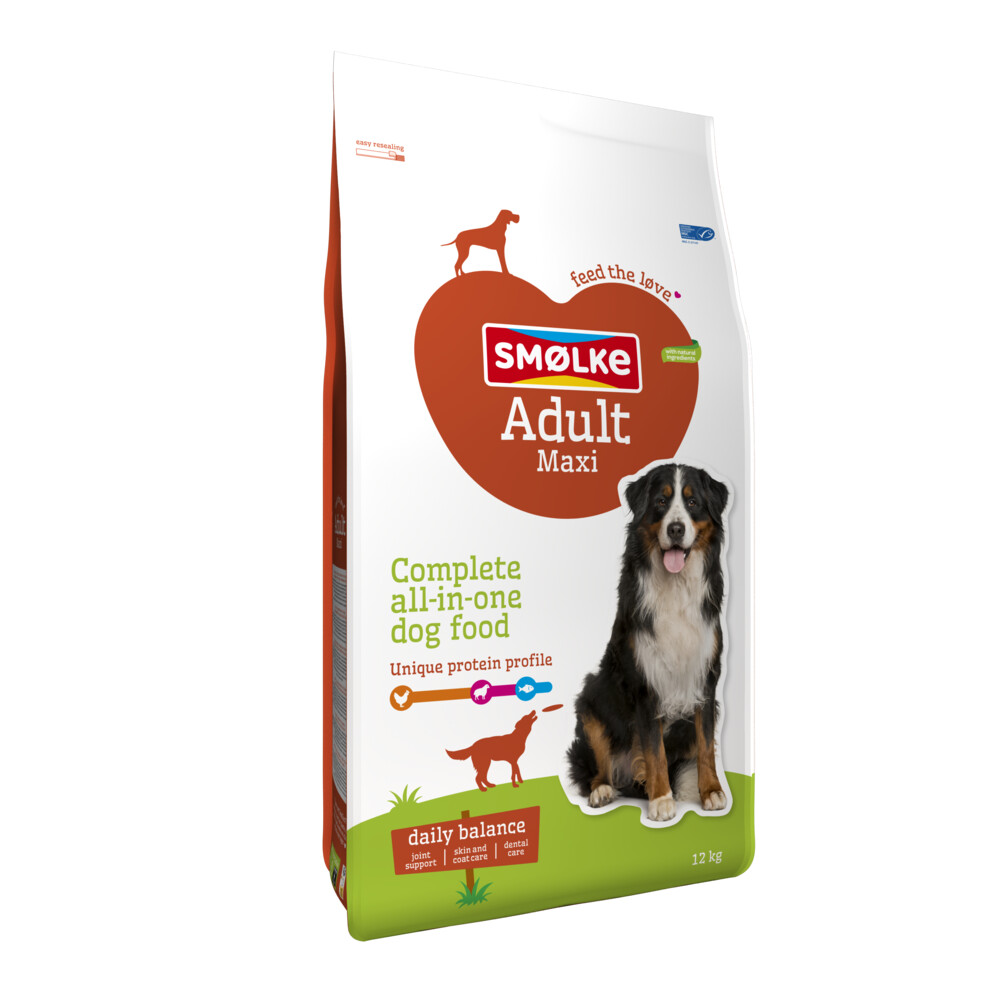 Smolke Hondenvoer Adult Maxi12 kg