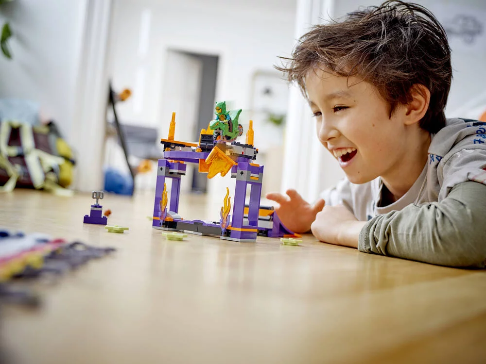 LEGO®CITY 60359 - LE DEFI DE CASCADE - LE TREMPLIN