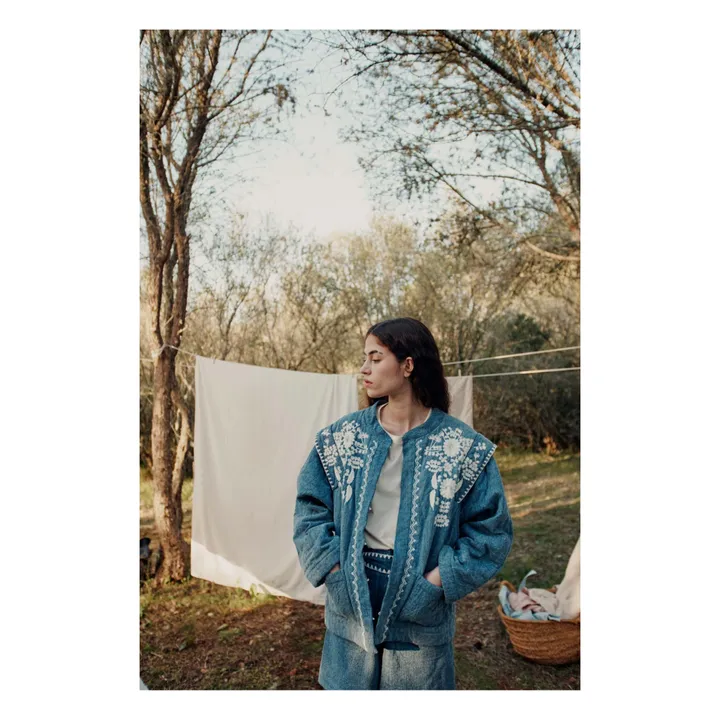 Louise Misha Veste Maurice - Collection Femme | Bleu