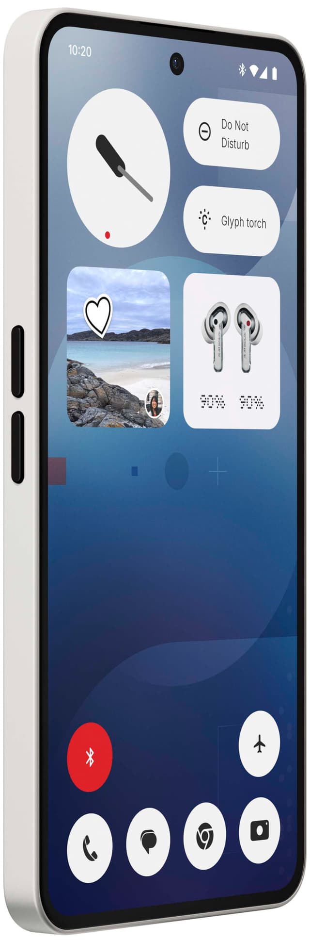 Nothing Phone (3a) 5G smartphone 8/128GB (hvid)