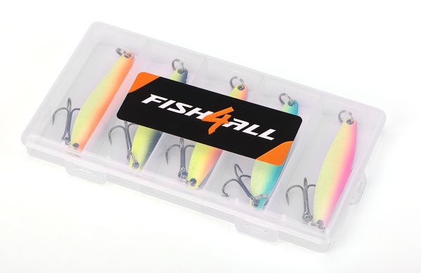 Boîte Fish4all Casting Spoon Box 6.5cm 13g (5 Pièces)