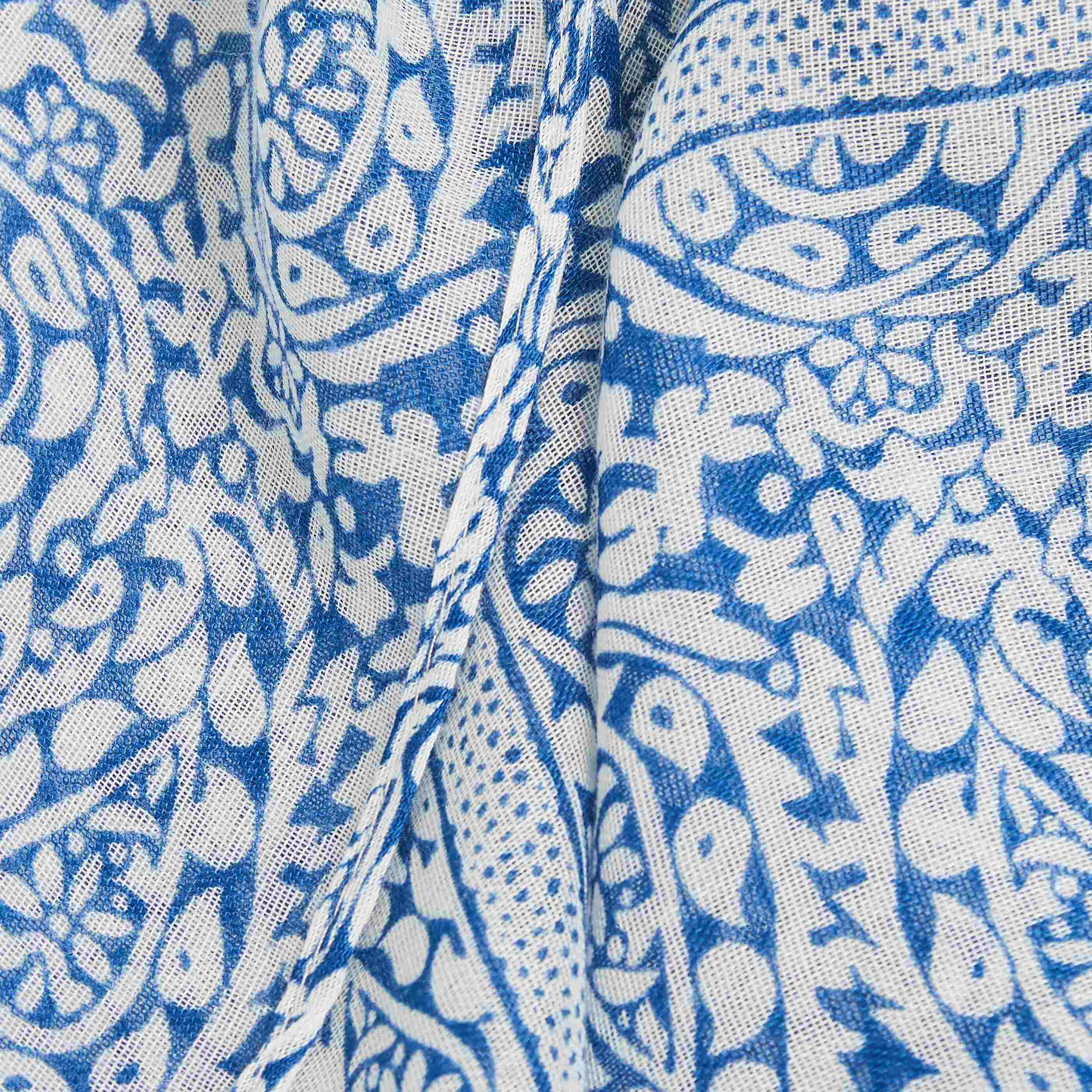 Etole imprimée femme - BLEU