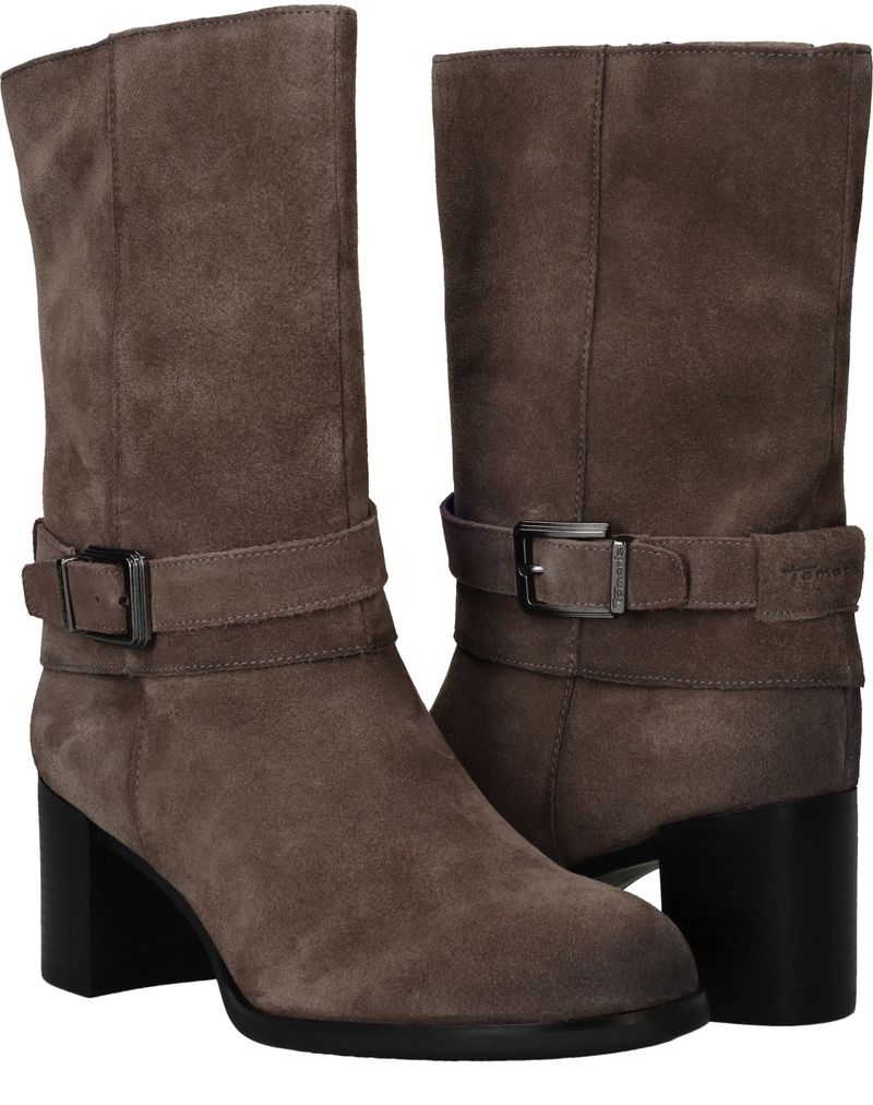 Tamaris Laarzen Taupe Dames