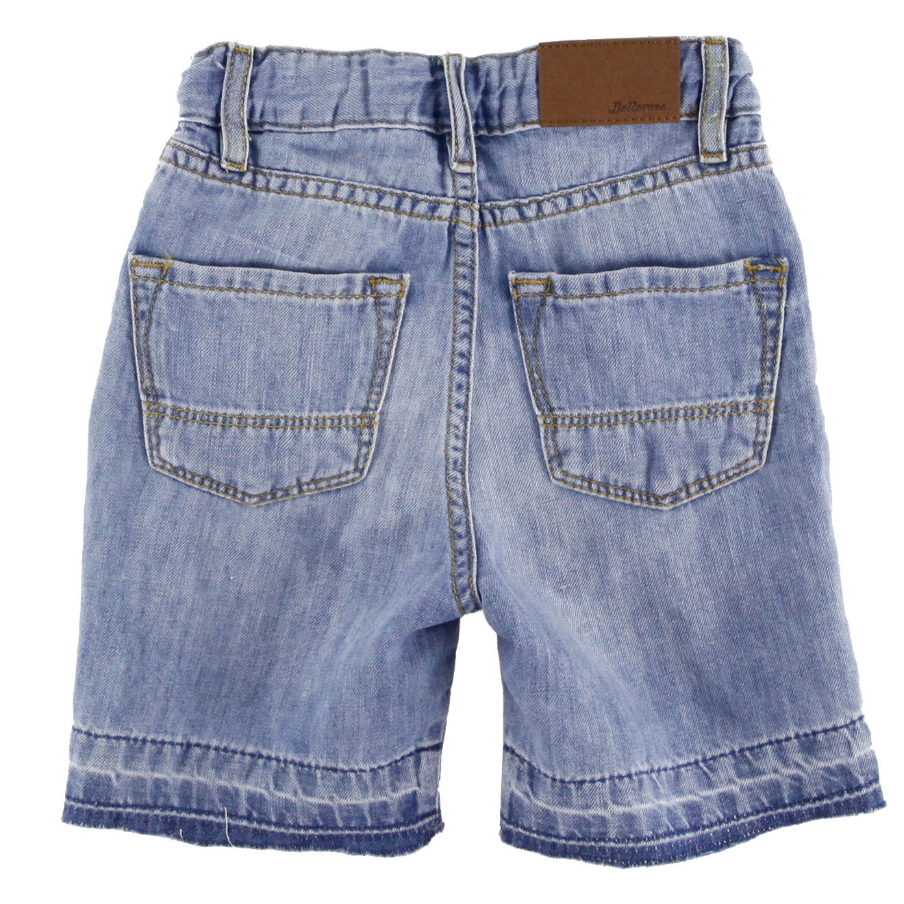 Bellerose Short en jean Posy bleu
