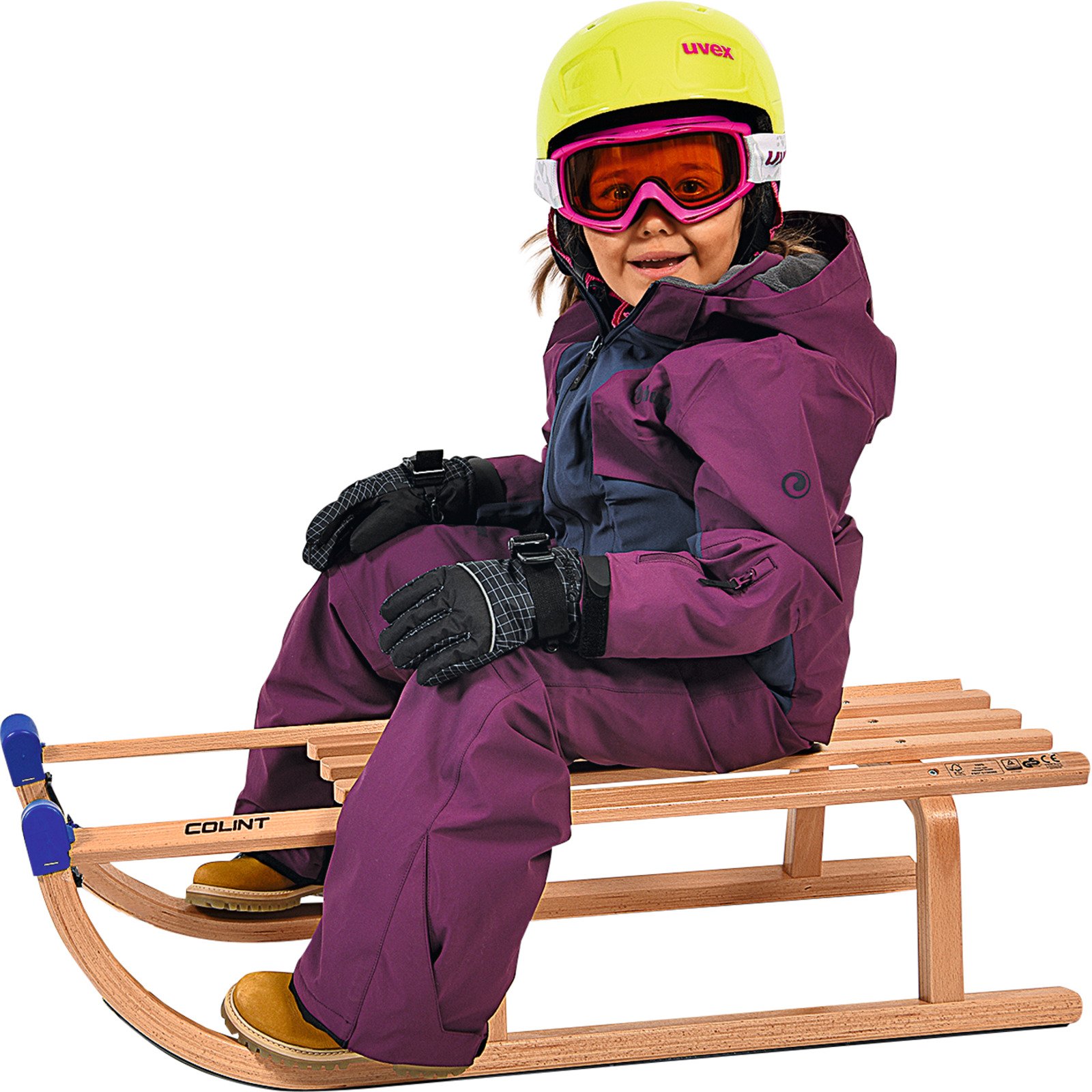 Davoser Holzschlitten Colint 90 cm