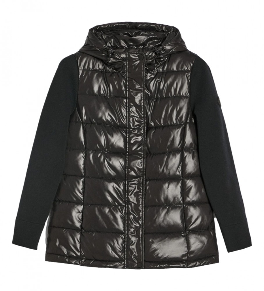 Jaqueta puffer preta da Pepe Jeans