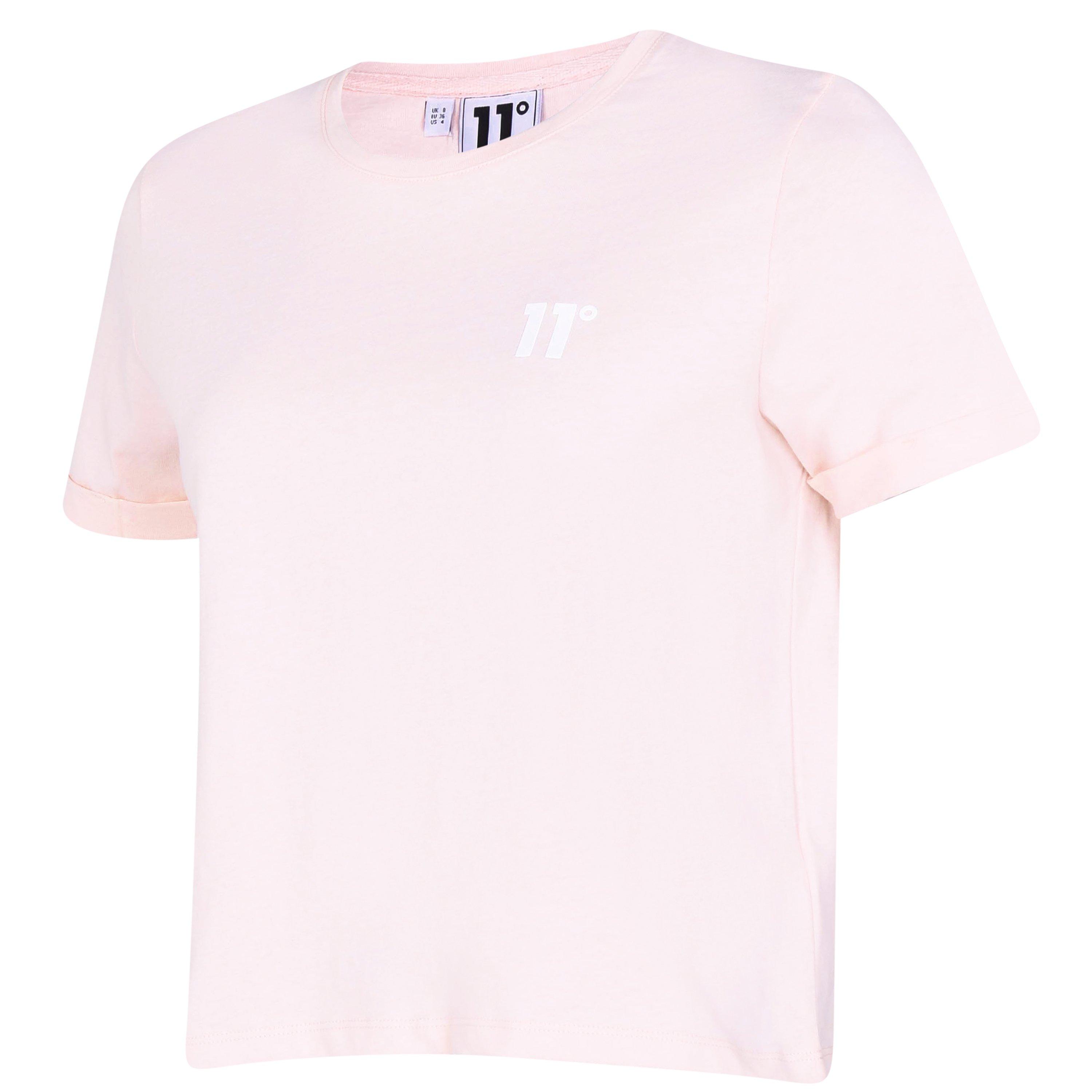 11 Degrees Core Cropped T Shirt
