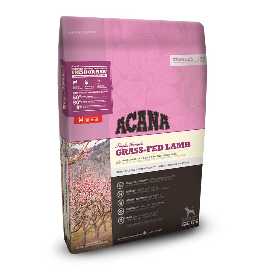 Ração para cães Acana Adult All Breeds Grass-Fed Lamb and Apple