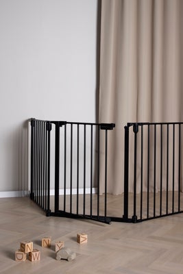 Beemoo SAFE Protect Skrugrind/romdeler 3 Paneler, Black