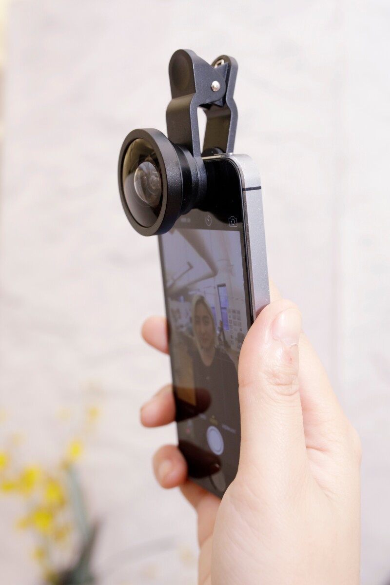 Kikkerland - Kamera Linse Til Smartphone - Wide Angle - 0,4X