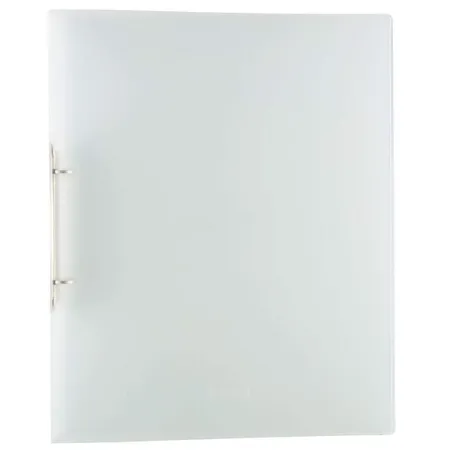 Idena Ringbuch A4 2 Ringe PP,Rücken 20mm, transparent