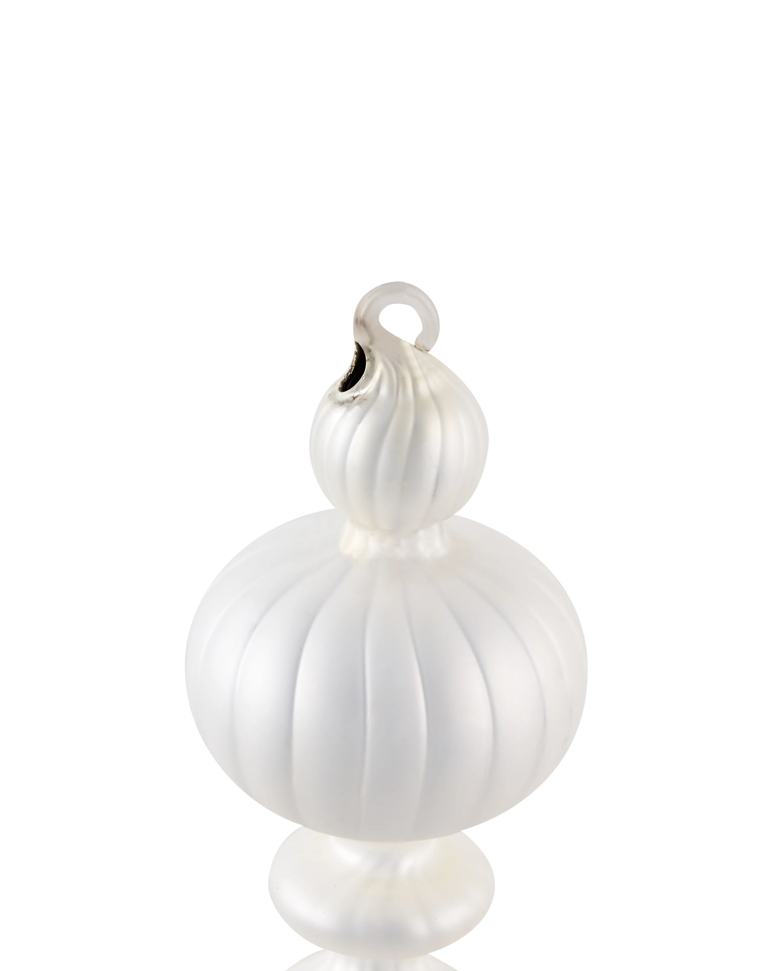 Set van 35 kerstballen FROSTFALL Glas Grijs
