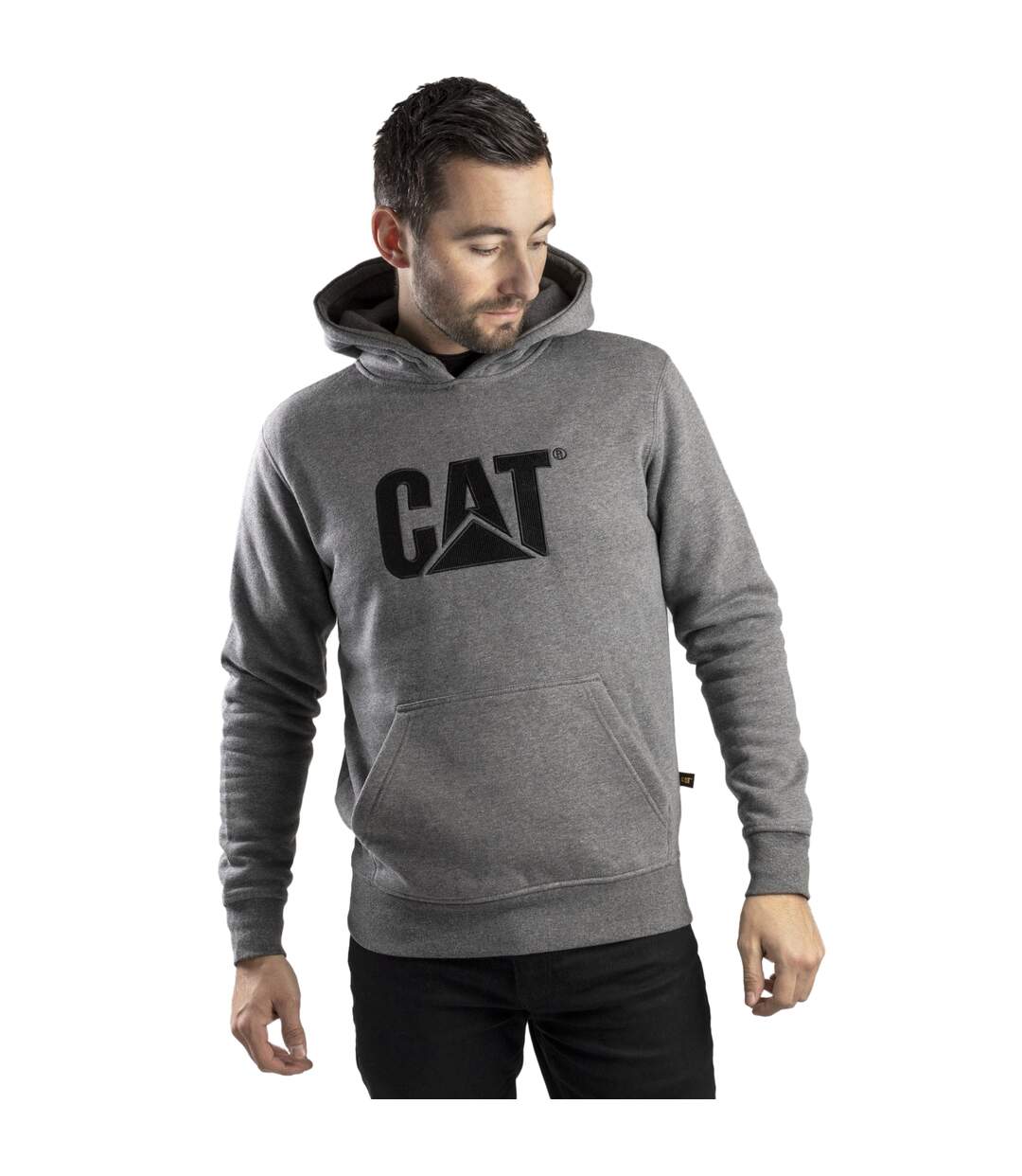 Caterpillar - Sweat à capuche - Homme (Gris chiné) - UTFS813