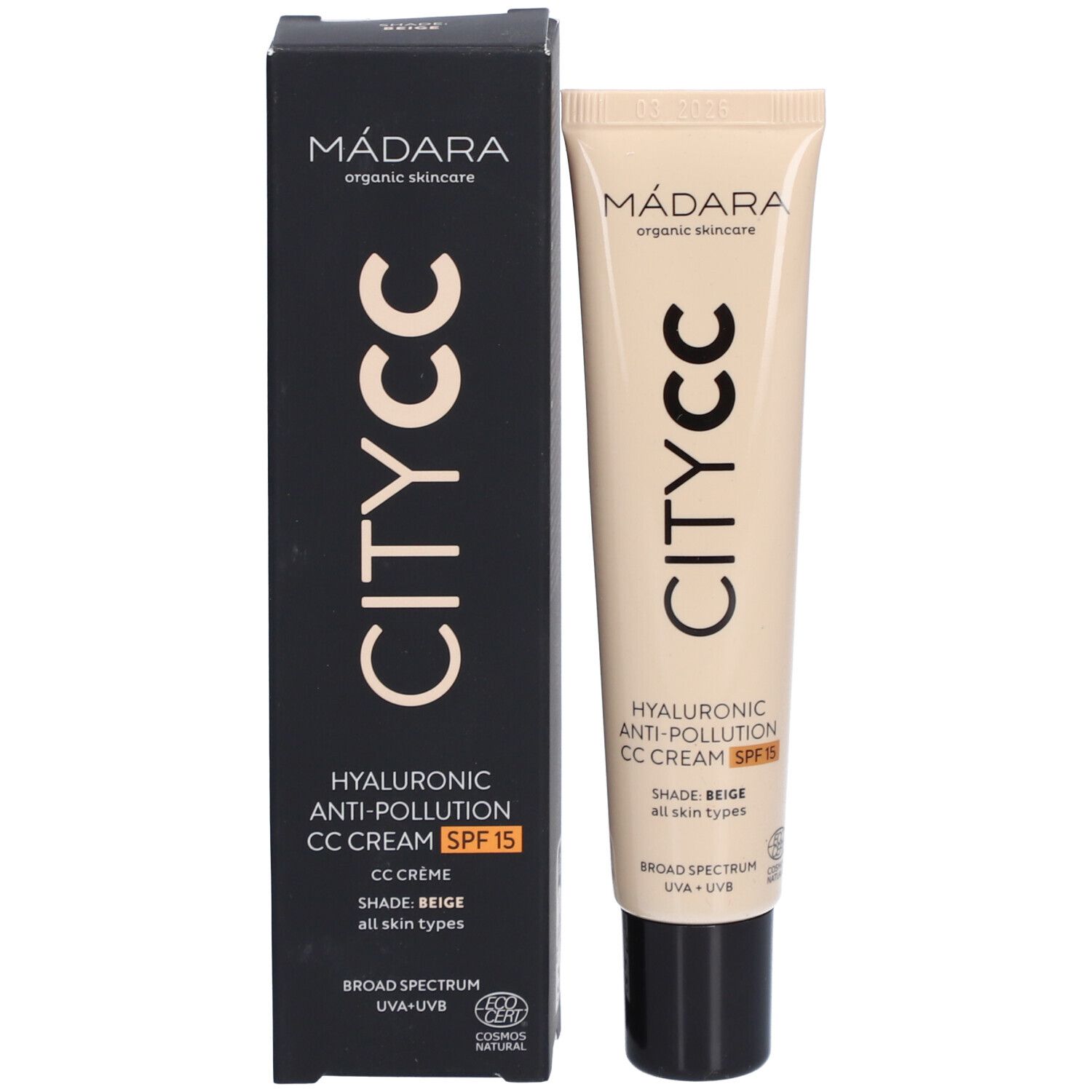 Madara Anti-Pollution CC Creme mit LSF 15 Beige 40ml