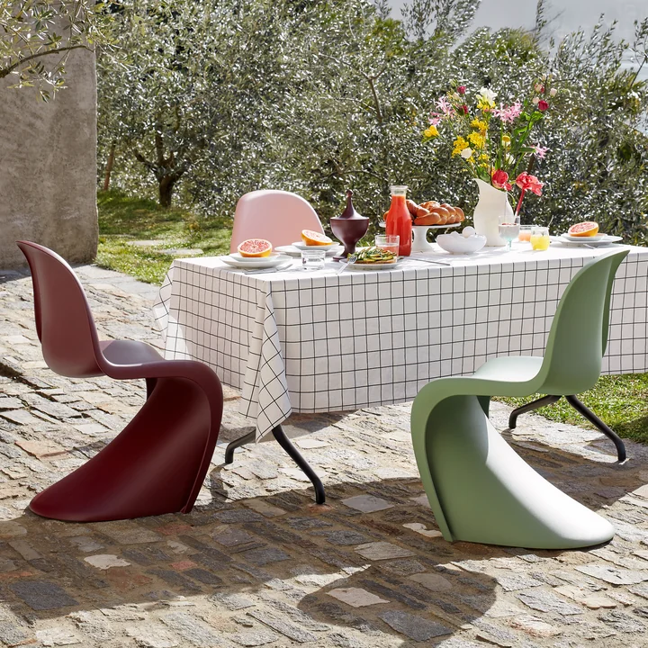 Vitra - Panton Chair, weiss (neue Höhe)
