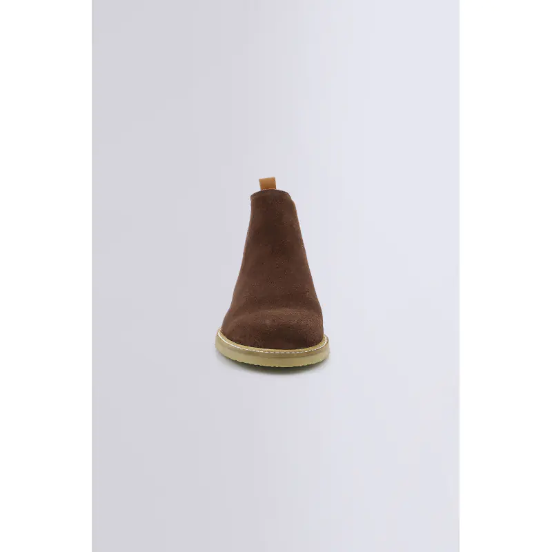 TYGA MARRON FONCE BOOTS Cuir Homme