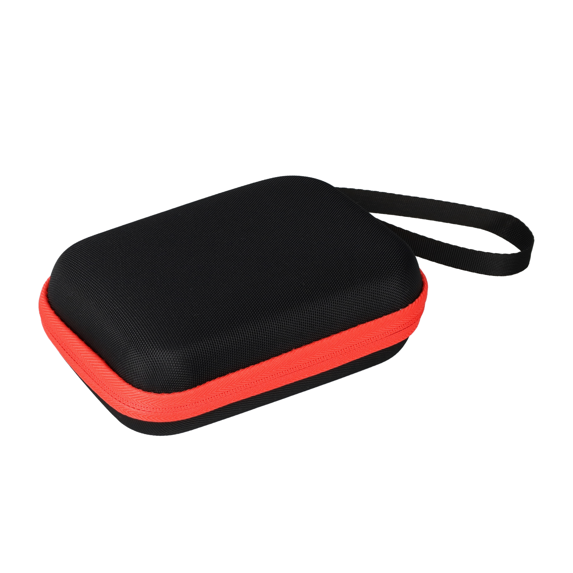 Miyoo Mini Plus / Anbernic RG35XX / Powkiddy RGB20s Reise Box Schutztasche Hartschale mit Handschlaufe - Schwarz