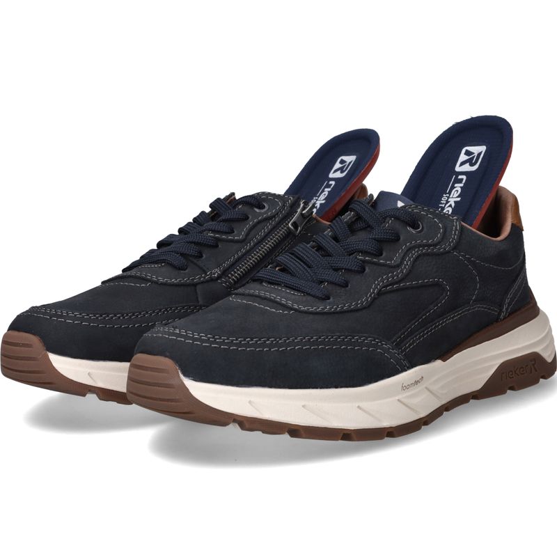 Rieker Sport Sneakers Blauw Heren