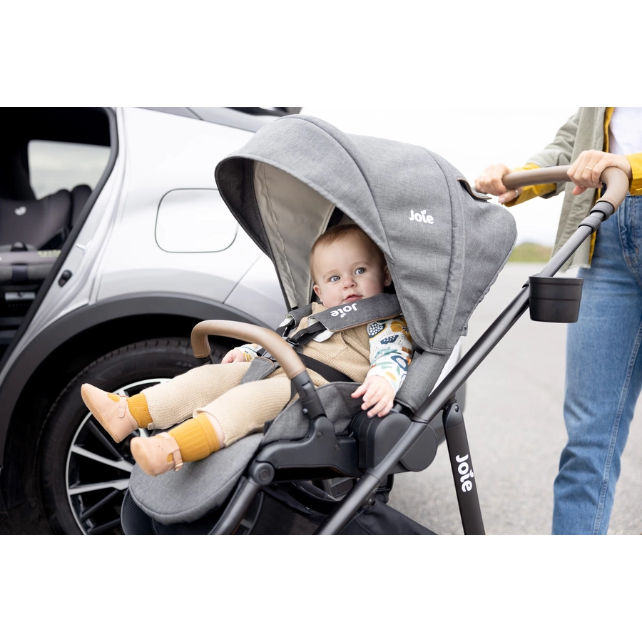 Joie cycle Versatrax Trio Kinderwagen Set Shell Gray