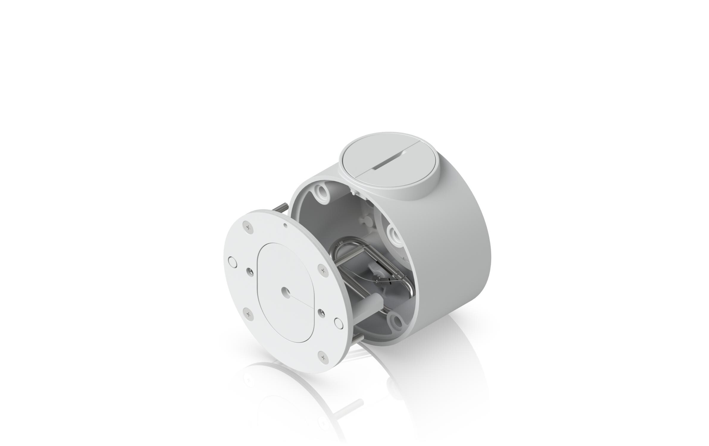Camera Compact Junction Box Weiss 1 StückRobuste und vandalismussichere Anschlussdose für kompakte UniFi Dome und Turret Kameras