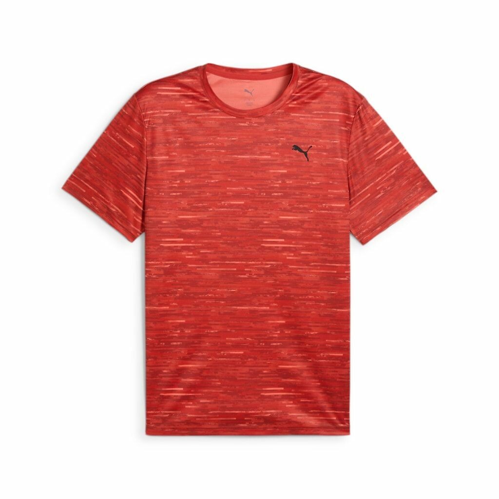 Camiseta PUMA com gola redonda e mangas curtas