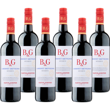 Barton & Guestier – Réserve – Cabernet Sauvignon 6 x 750 ml
