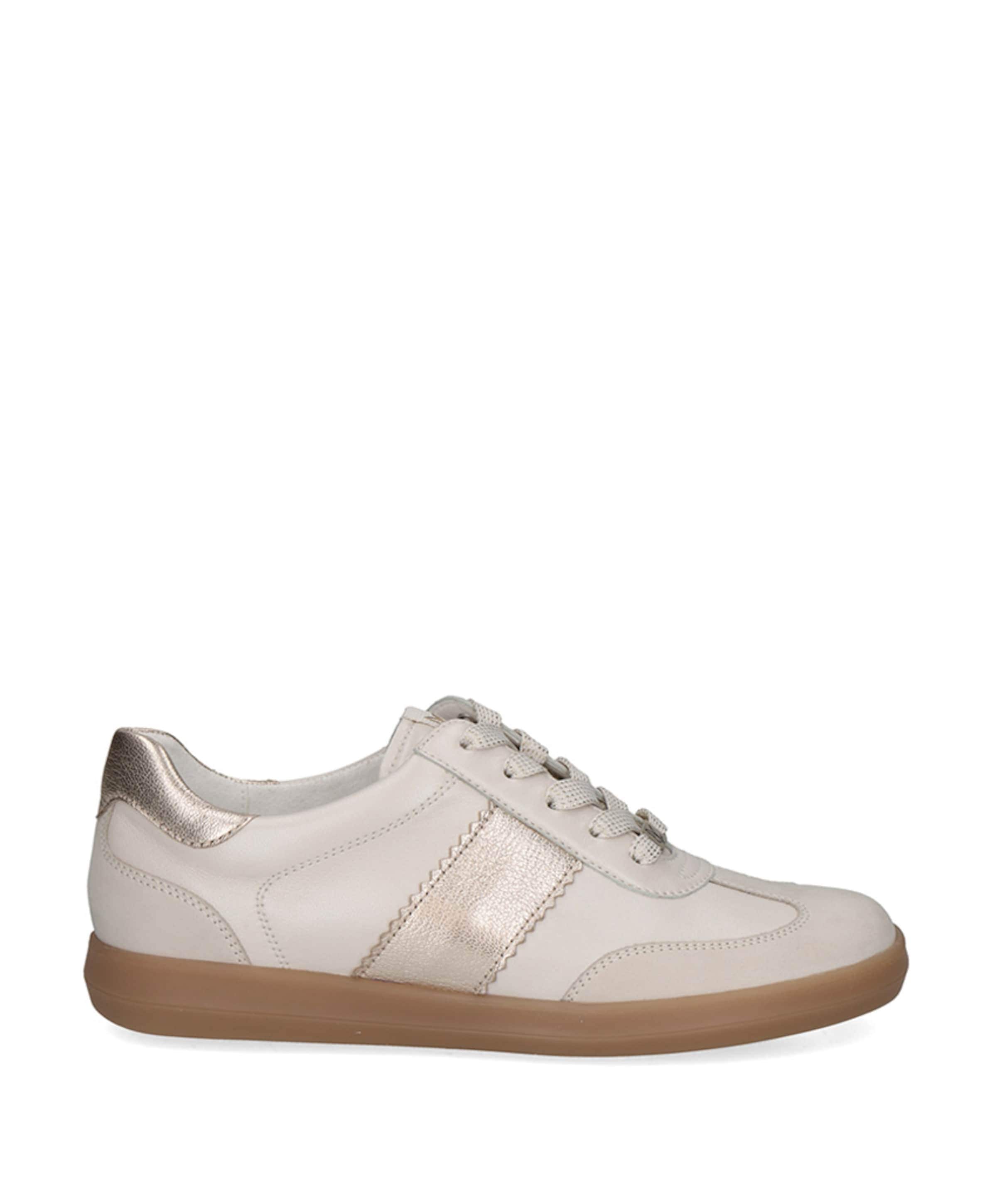 Caprice Women Lace-up dames sneakers beige