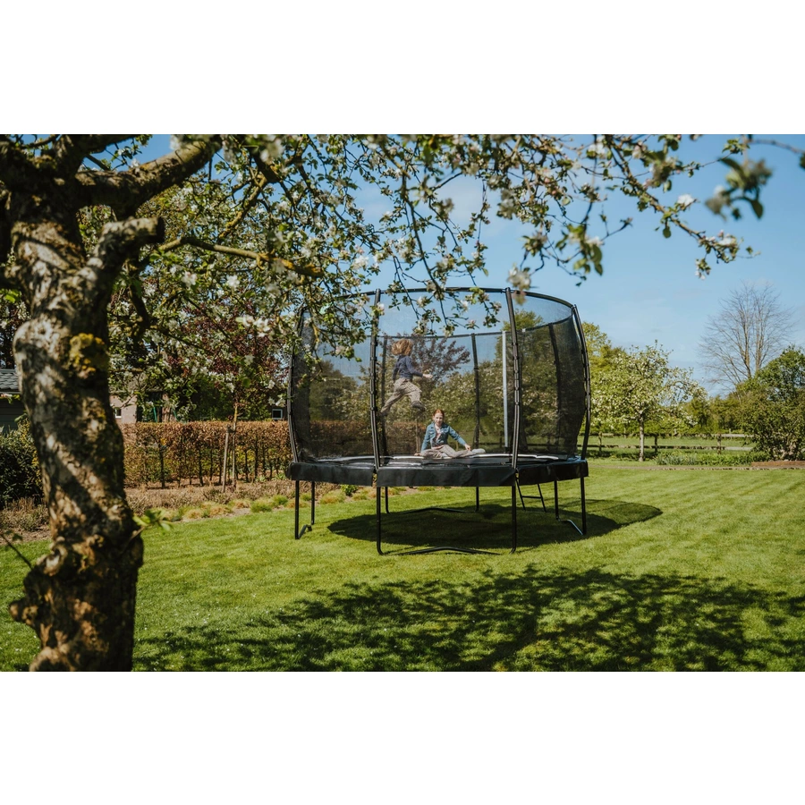 EXIT Allure Classic Trampolin ø 427 cm, schwarz